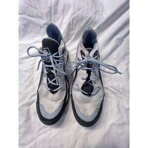 Timberland Euro Hiker Shell Toe Womens 8.5‎ Grey Black Blue Sneakers A2K48